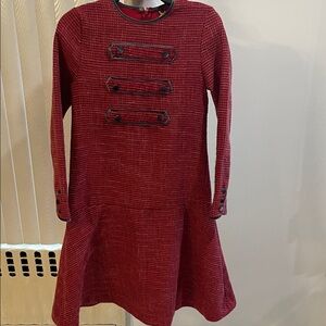 Kidichic Elegant Red Kids Dress size 16 excellent condition